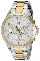 Tommy Hilfiger Dani Biały/Stal Ø38 mm 1781644
