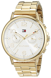 Tommy Hilfiger Casey Srebrny/Stal w odcieniu złota Ø38 mm 1781732
