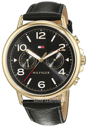 Tommy Hilfiger Casey Czarny/Skóra Ø38 mm 1781735