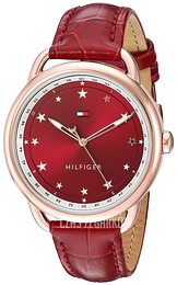 Tommy Hilfiger Dress Czerwony/Skóra Ø36 mm 1781740