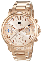 Tommy Hilfiger Claudia Różowe złoto/Stal w kolorze różowego złota Ø39 mm 1781743