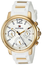Tommy Hilfiger Sport Srebrny/Stal w odcieniu złota Ø39 mm 1781745