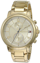 Tommy Hilfiger Szampański/Stal w odcieniu złota Ø40 mm 1781821