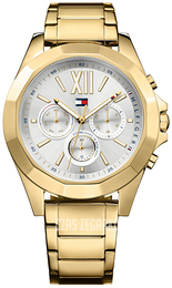 Tommy Hilfiger Srebrny/Stal w odcieniu złota Ø42 mm 1781848
