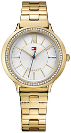 Tommy Hilfiger Biały/Stal w odcieniu złota Ø36 mm 1781856