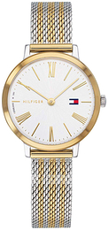 Tommy Hilfiger Biały/Stal w odcieniu złota Ø28 mm 1782055