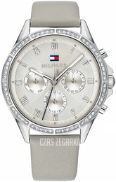 Tommy Hilfiger Szary/Skóra Ø38 mm 1782139