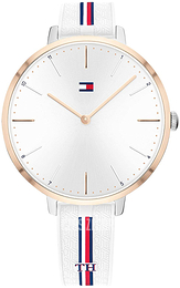 Tommy Hilfiger Srebrny/Guma Ø38 mm 1782156