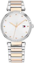 Tommy Hilfiger Biały/Stal w kolorze różowego złota Ø32 mm 1782236