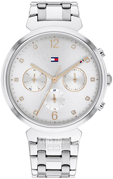 Tommy Hilfiger Multifunction Srebrny/Stal Ø38 mm 1782346