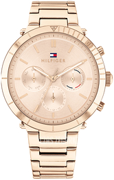 Tommy Hilfiger Emery Różowe złoto/Stal w kolorze różowego złota Ø38 mm 1782347