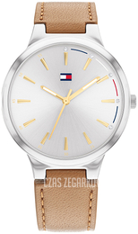 Tommy Hilfiger Bella Srebrny/Skóra Ø36 mm 1782404