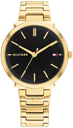 Tommy Hilfiger Zoey Czarny/Stal w odcieniu złota Ø34 mm 1782407