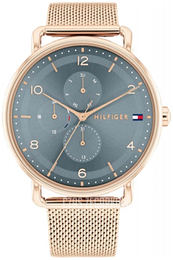 Tommy Hilfiger Lily Niebieski/Stal w kolorze różowego złota Ø40 mm 1782664