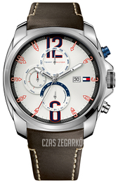 Tommy Hilfiger Sport Biały/Skóra Ø45 mm 1790834