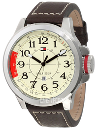 Tommy Hilfiger Sam Beżowy/Skóra Ø45 mm 1790844