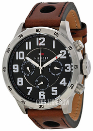 Tommy Hilfiger Czarny/Skóra Ø46 mm 1791049