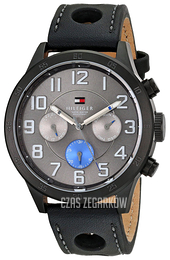 Tommy Hilfiger Trent Szary/Skóra Ø46 mm 1791051