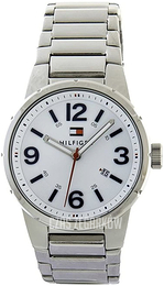 Tommy Hilfiger Biały/Stal Ø34 mm 1791124