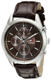 Tommy Hilfiger Charlie Brązowy/Skóra Ø44 mm 1791126