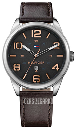 Tommy Hilfiger Conner Czarny/Skóra Ø44 mm 1791157