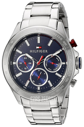 Tommy Hilfiger Hudson Niebieski/Stal Ø44 mm 1791228