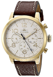Tommy Hilfiger Jake Biały/Skóra Ø46 mm 1791231