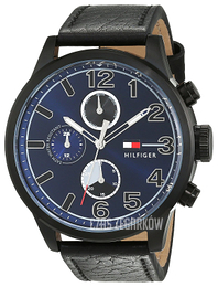 Tommy Hilfiger Jackson Niebieski/Skóra Ø44 mm 1791241