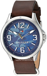 Tommy Hilfiger Niebieski/Skóra Ø44 mm 1791334