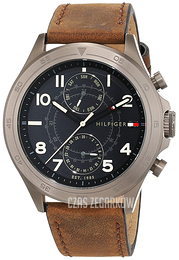 Tommy Hilfiger Sport Czarny/Skóra Ø46 mm 1791343