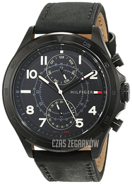 Tommy Hilfiger Sport Czarny/Skóra Ø46 mm 1791345