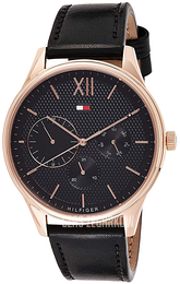 Tommy Hilfiger Czarny/Skóra Ø44 mm 1791419