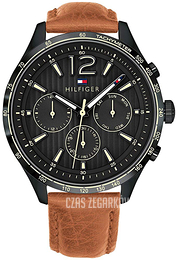 Tommy Hilfiger Czarny/Skóra Ø44 mm 1791470