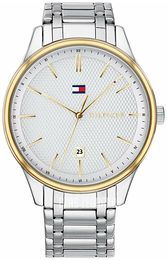 Tommy Hilfiger Damon Srebrny/Stal Ø44 mm 1791491