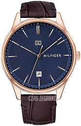 Tommy Hilfiger Niebieski/Skóra Ø44 mm 1791493