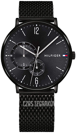 Tommy Hilfiger Czarny/Stal Ø40 mm 1791507
