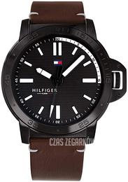 Tommy Hilfiger Czarny/Skóra Ø43 mm 1791589