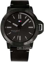 Tommy Hilfiger Czarny/Skóra Ø43 mm 1791592