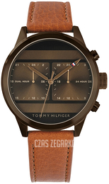 Tommy Hilfiger Brązowy/Skóra Ø44 mm 1791594