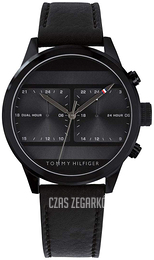 Tommy Hilfiger Czarny/Skóra Ø44 mm 1791595