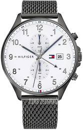 Tommy Hilfiger Dressed Up Biały/Stal Ø44 mm 1791709