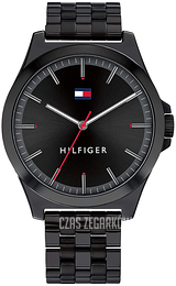 Tommy Hilfiger Czarny/Stal Ø42 mm 1791714