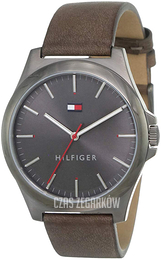 Tommy Hilfiger Szary/Skóra Ø43 mm 1791717
