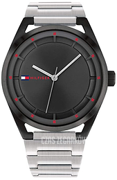 Tommy Hilfiger Czarny/Stal Ø44 mm 1791767
