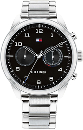 Tommy Hilfiger Dressed Up Czarny/Stal Ø44 mm 1791784