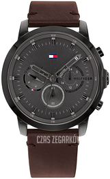 Tommy Hilfiger Dressed Up Szary/Skóra Ø46 mm 1791799