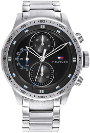 Tommy Hilfiger Czarny/Stal Ø46 mm 1791805