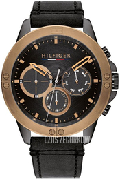 Tommy Hilfiger Harley Czarny/Skóra Ø46 mm 1791893