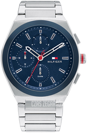 Tommy Hilfiger Connor Niebieski/Stal Ø44 mm 1791896