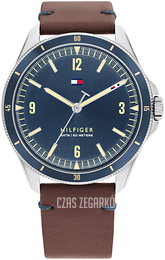 Tommy Hilfiger Maverick Niebieski/Skóra Ø43 mm 1791905